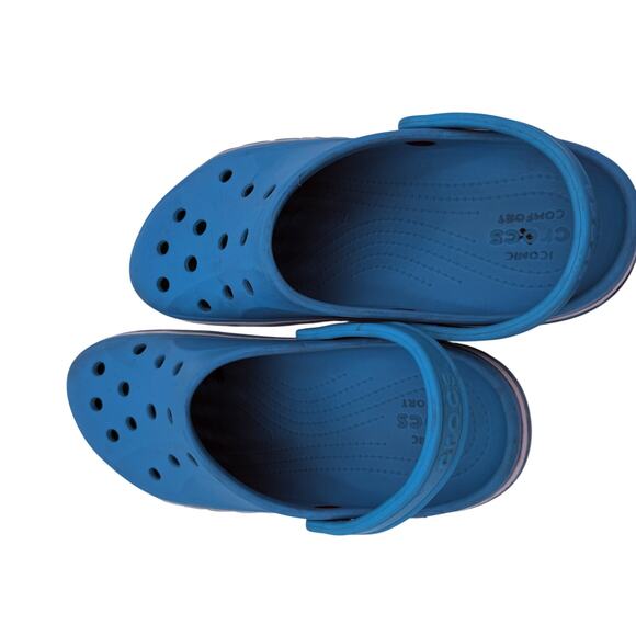 Crocs Men\'s Bayaband Turquoise Blue Clogs Sandals Size 13 main image 6